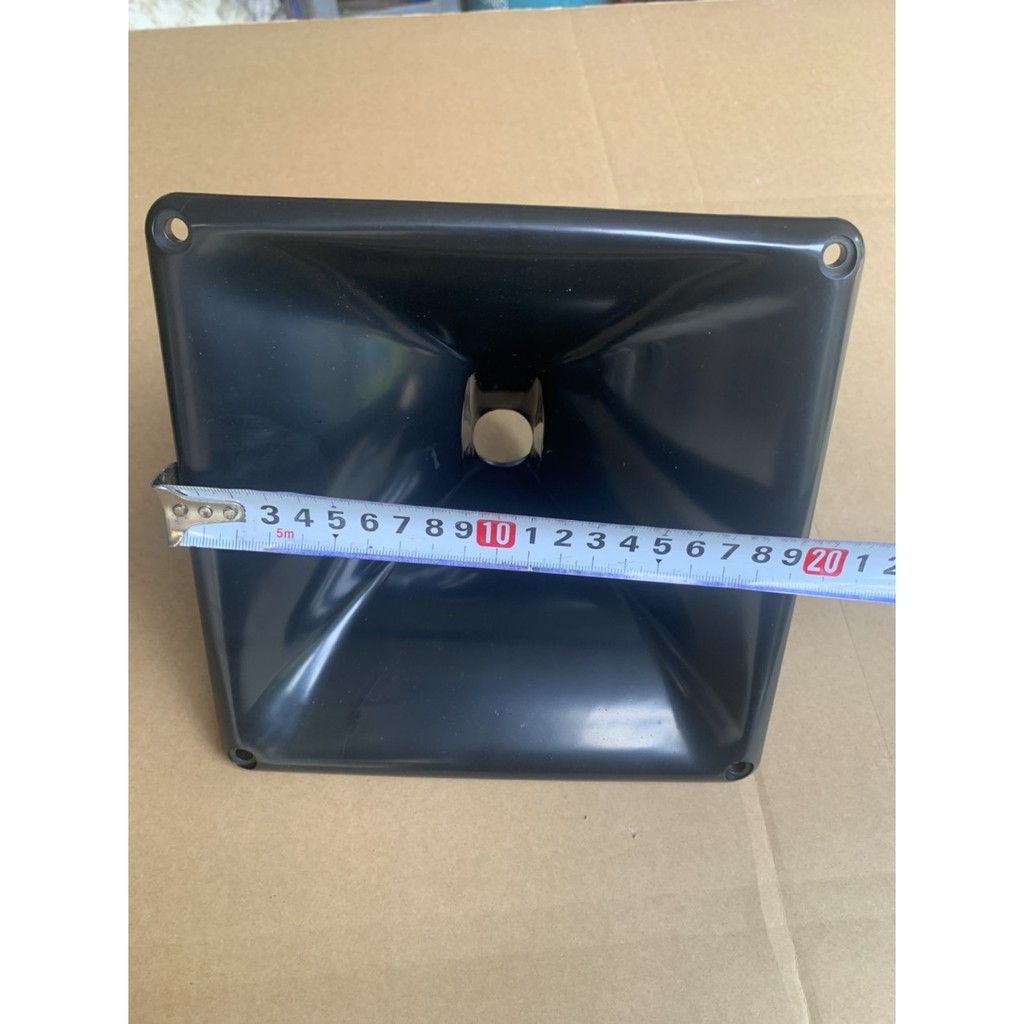 PHỄU LOA HỌNG LOA TRÉP 18X18 REN XOÁY NẮP CHO CÁC LOẠI TREBLE REN 3.3 - GIÁ 1 CÁI