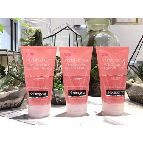 Sữa rửa mặt Neutrogena Visibly Clear Pink