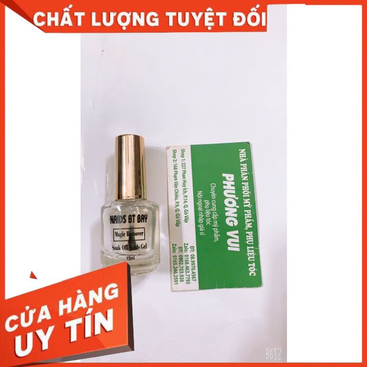 Phá gel nhanh naidsbtbay -GIÁ RẺ-, nước phá gel, dung dịch phá gel cấp tốc tiết kiệm thời gian, đơn giản dễ sử dụng 15ml