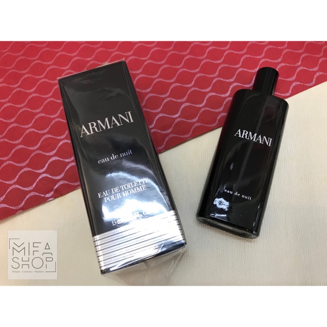 Nước Hoa Giorgio Armani Armani Eau De Nuit 100ml hương Fougère 15ml