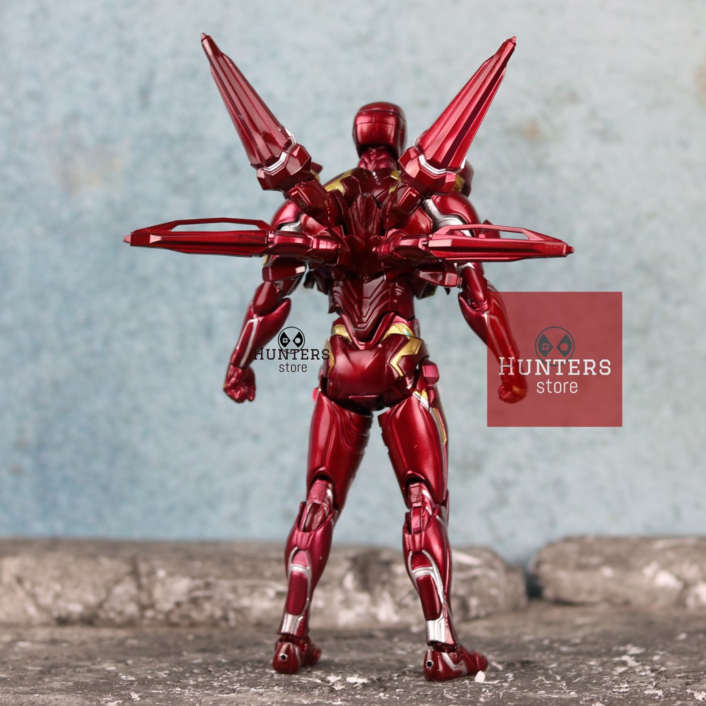 Mô hình Iron Man Mark 50 Nano Weapon Set 2 Shf Avengers Endgame