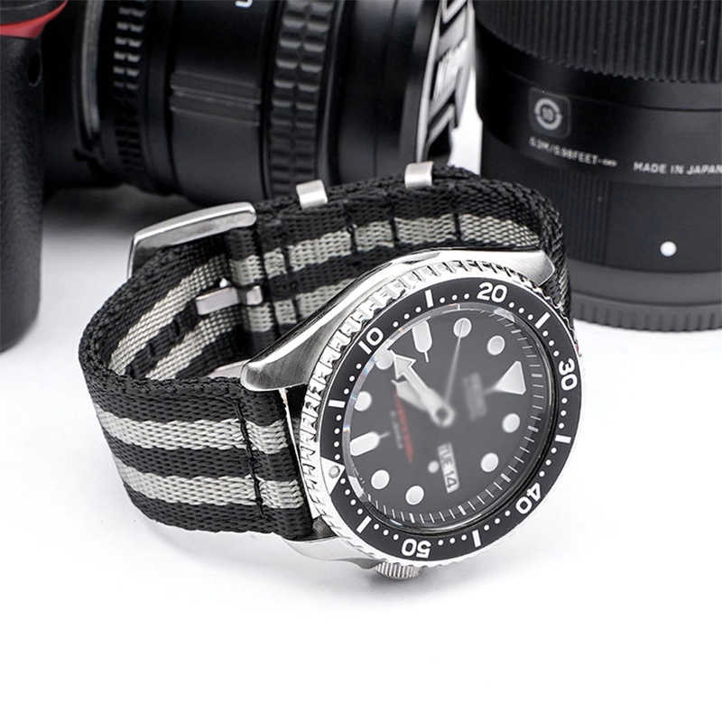 Dây Đeo Tay Nylon 18mm 20mm 22mm 24mm Dành Cho Đồng Hồ Thông Minh