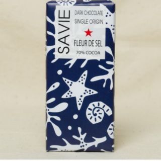 Socola Đen Savie Nhân Muối Fluer 70% Cacao