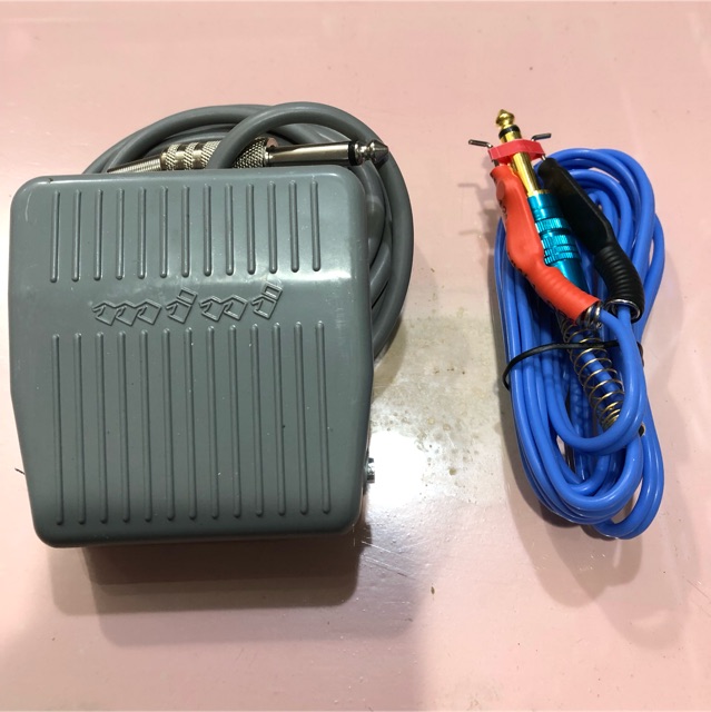 Combo bàn đạp xám+ móc silicon