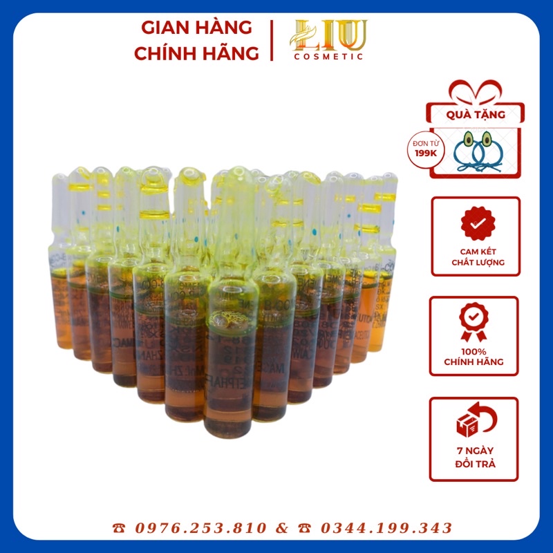 [FREE SHIP] Ống Nước Vàng Kích Trắng Cung Cấp Vitamin Giúp Da Trắng Hồng Mịn Màng, vitamin kích trắng cấy trắng cấp tốc