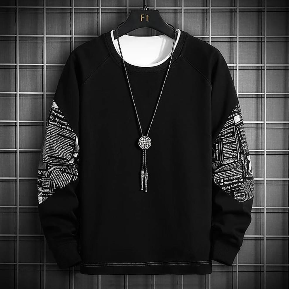 ℗ Áo Nỉ Dài Tay In Hình Plk 7.7 Mega Day - 9SEVEN-JODY Thời Trang Dành Cho Nam