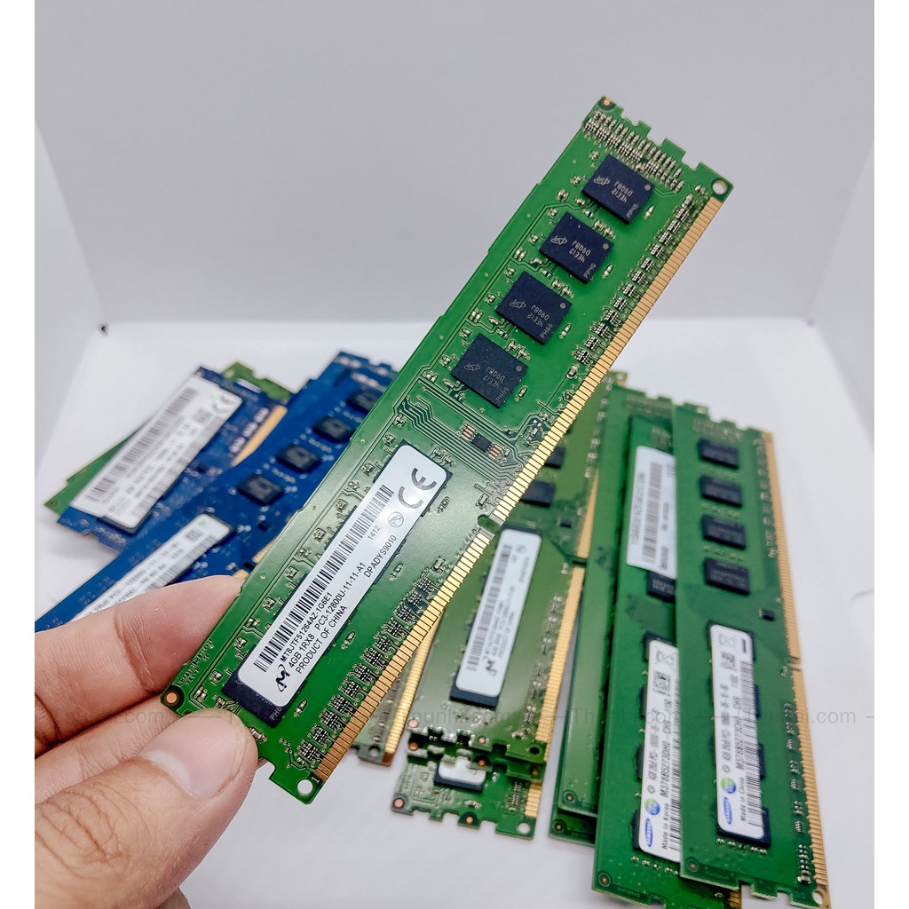 RAM Desktop DDR3 Micron 4GB PC3-12800 1600MHz thumbnail