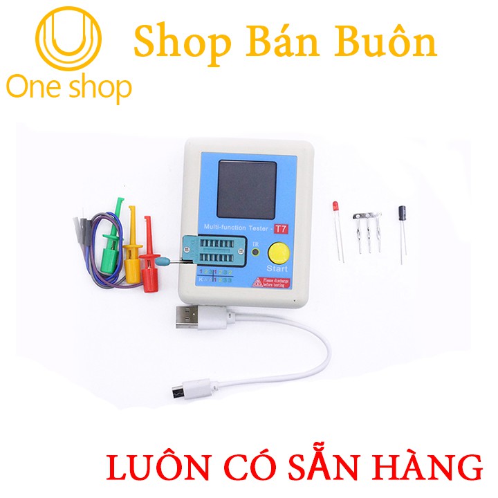 Module Test Linh Kiện Đa Năng LCR-T7 Có Pin Sạc