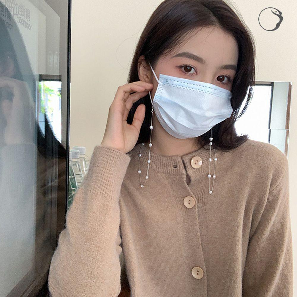 Dây Đeo Mắt Kính Chống Thất Lạc Bằng Kim Loại Hình Ngôi Sao Lấp Lánh Cho Nữ