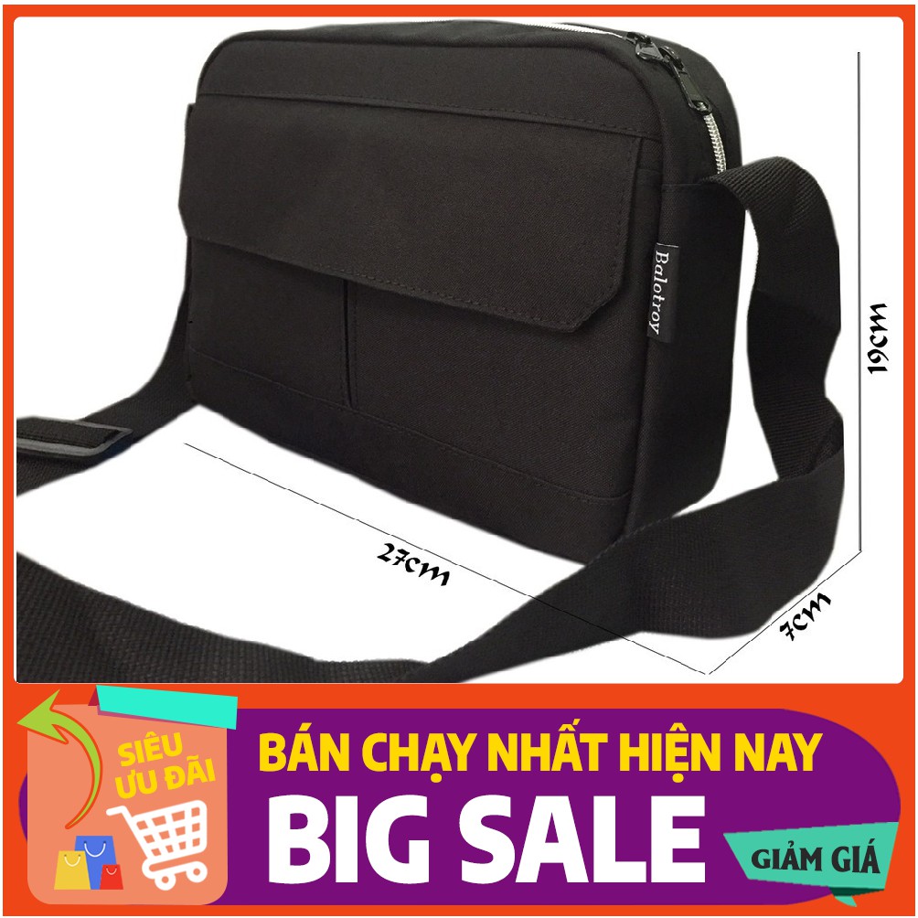 [FREESHIP❤️] Túi đeo chéo nam VẢI PVC CHỐNG THẤM SIZE 27CM