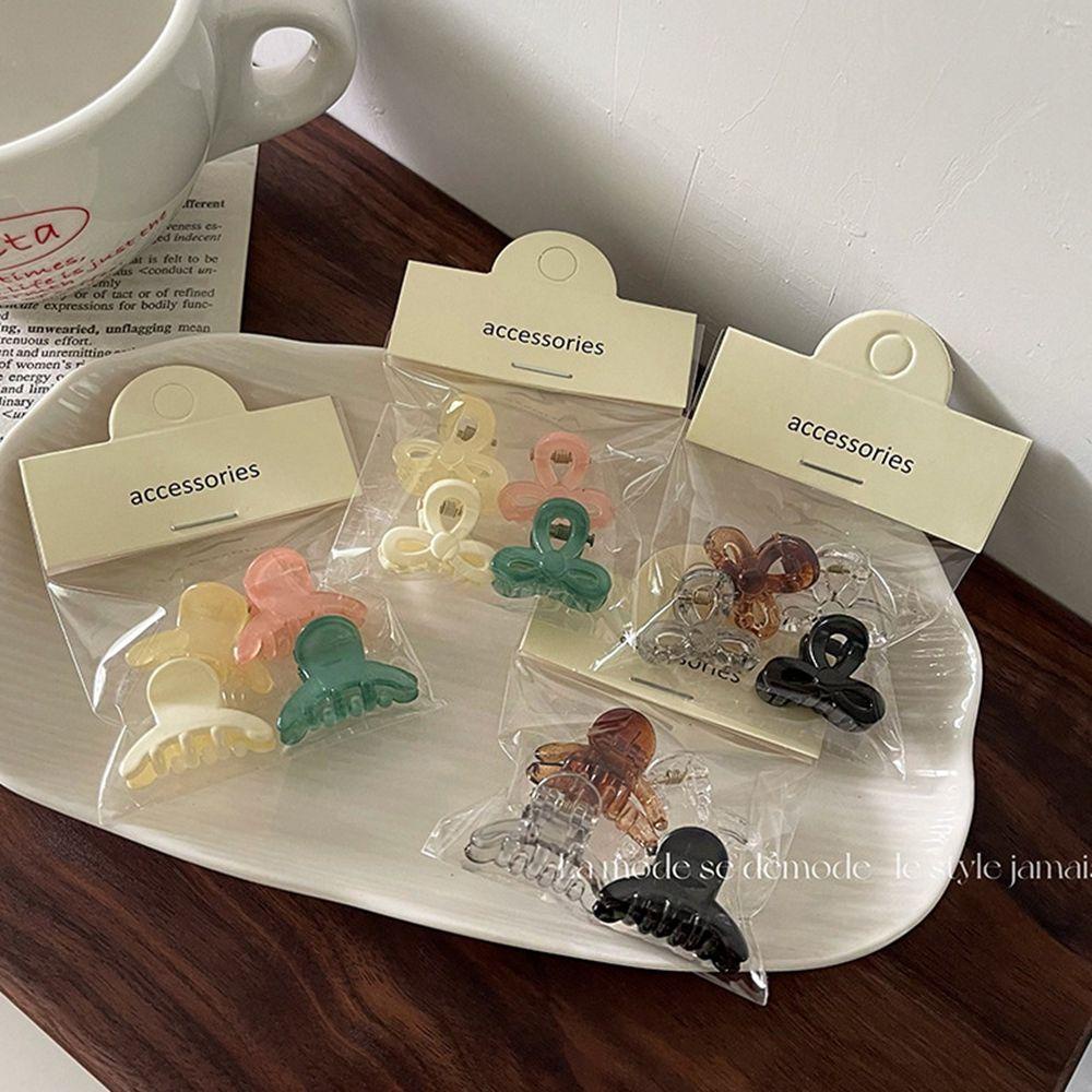 Set Kẹp Tóc Nơ Phong Cách Hàn Quốc Ngọt Ngào Cho Nữ