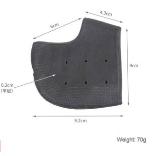 Vớ silicon gót chân