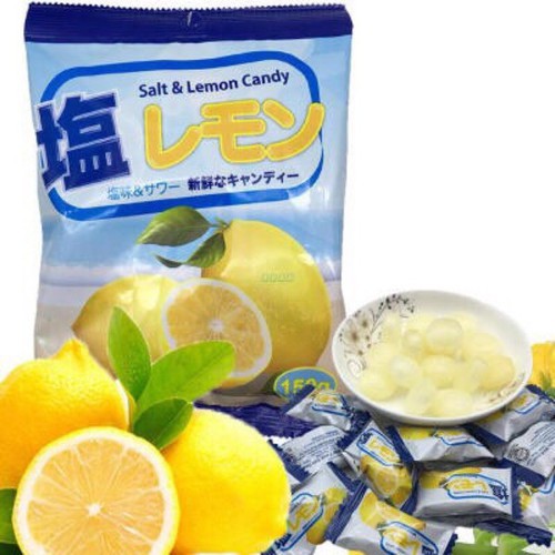 Kẹo Chanh Muối Malaysia Salt &amp; Lemon Candy (Gói 150g)