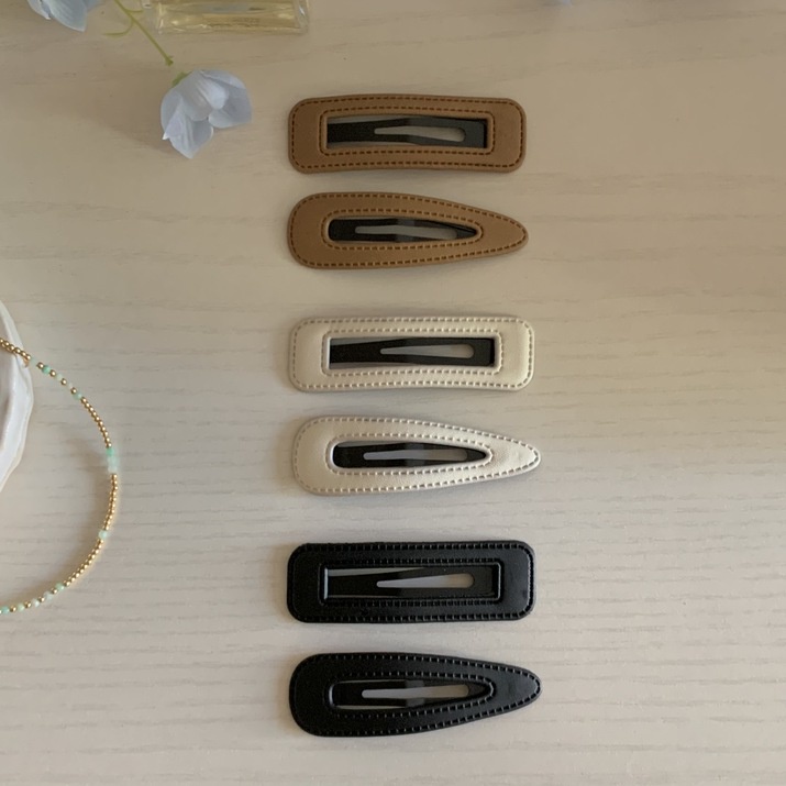 Set kẹp mái 2 chiếc hiện đại phong cách Hàn Quốc