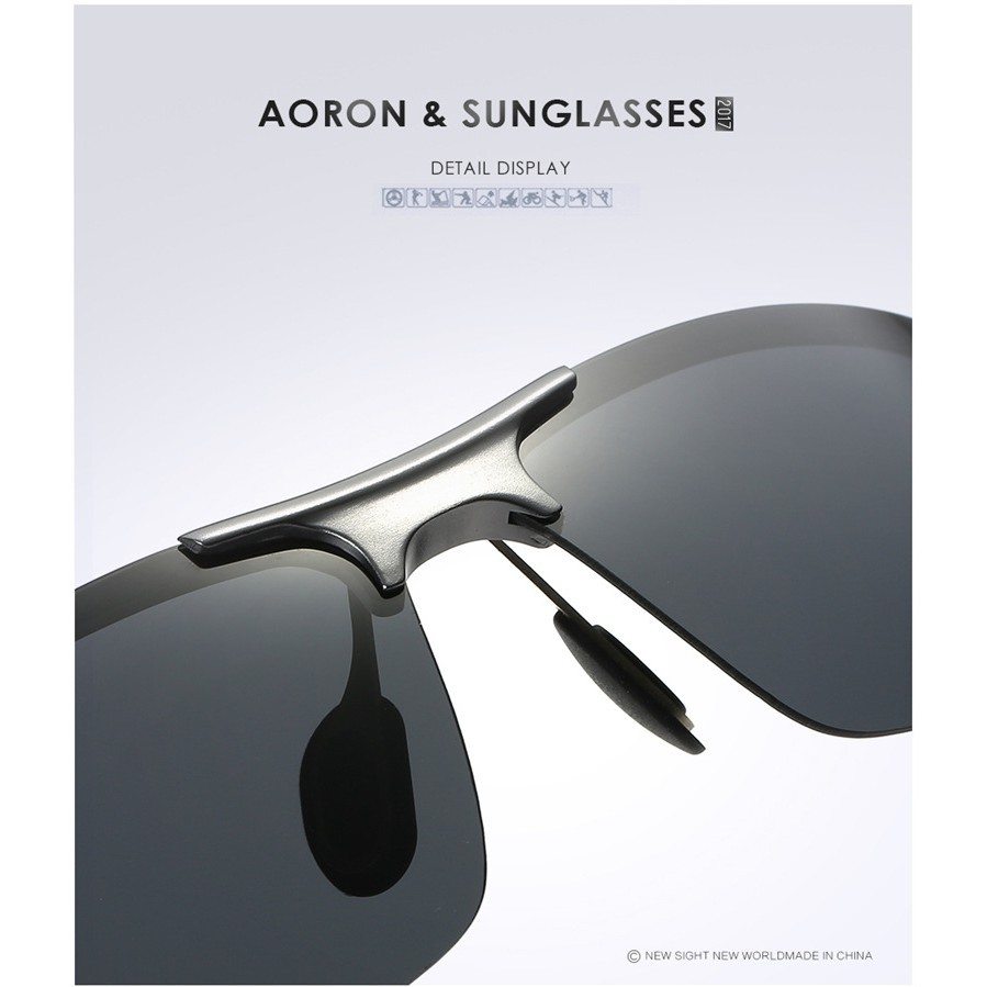 Kính thời trang nam AORON A8177B | BigBuy360 - bigbuy360.vn
