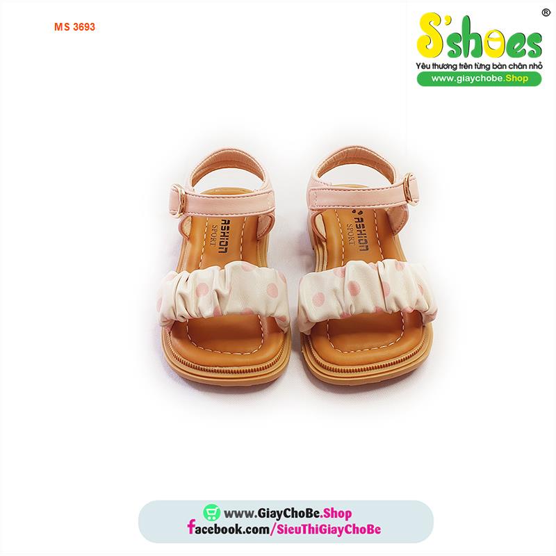 Sandan quai nhún chấm bi 3693