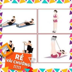 [HOT] Dụng Cụ Tập Gym, Tập Cơ Bụng Tại Nhà, Kéo Tay Tummy Trimmer