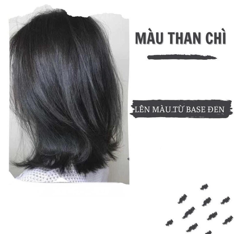 Nhuộm tóc màu than chì 65k 1 set