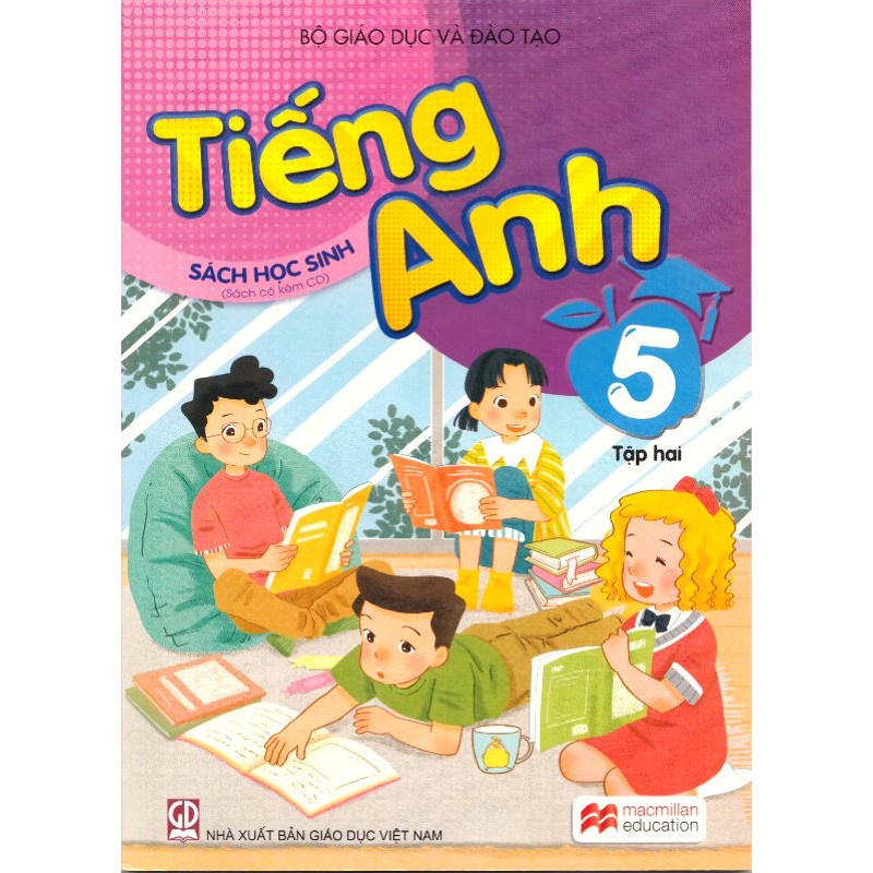 Sách Giáo Khoa Tiếng Anh lớp 5 Tự Chọn - Sách Học Sinh