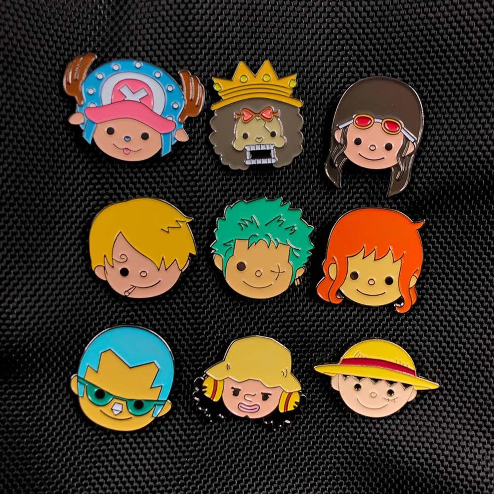 AROMA Huy Hiệu Cài Áo Hình Hoạt Hình Sauron Nami One Piece