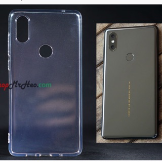 Ốp lưng dẻo Xiaomi Mi Mix 2S trong suốt