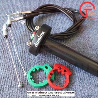 [SALE] LEO - CÙM TĂNG TỐC 2 DÂY GA DOMINO GẮN MỌI LOẠI XE , SÀN PHẨM UY TÍN, CHẤT LƯỢNG