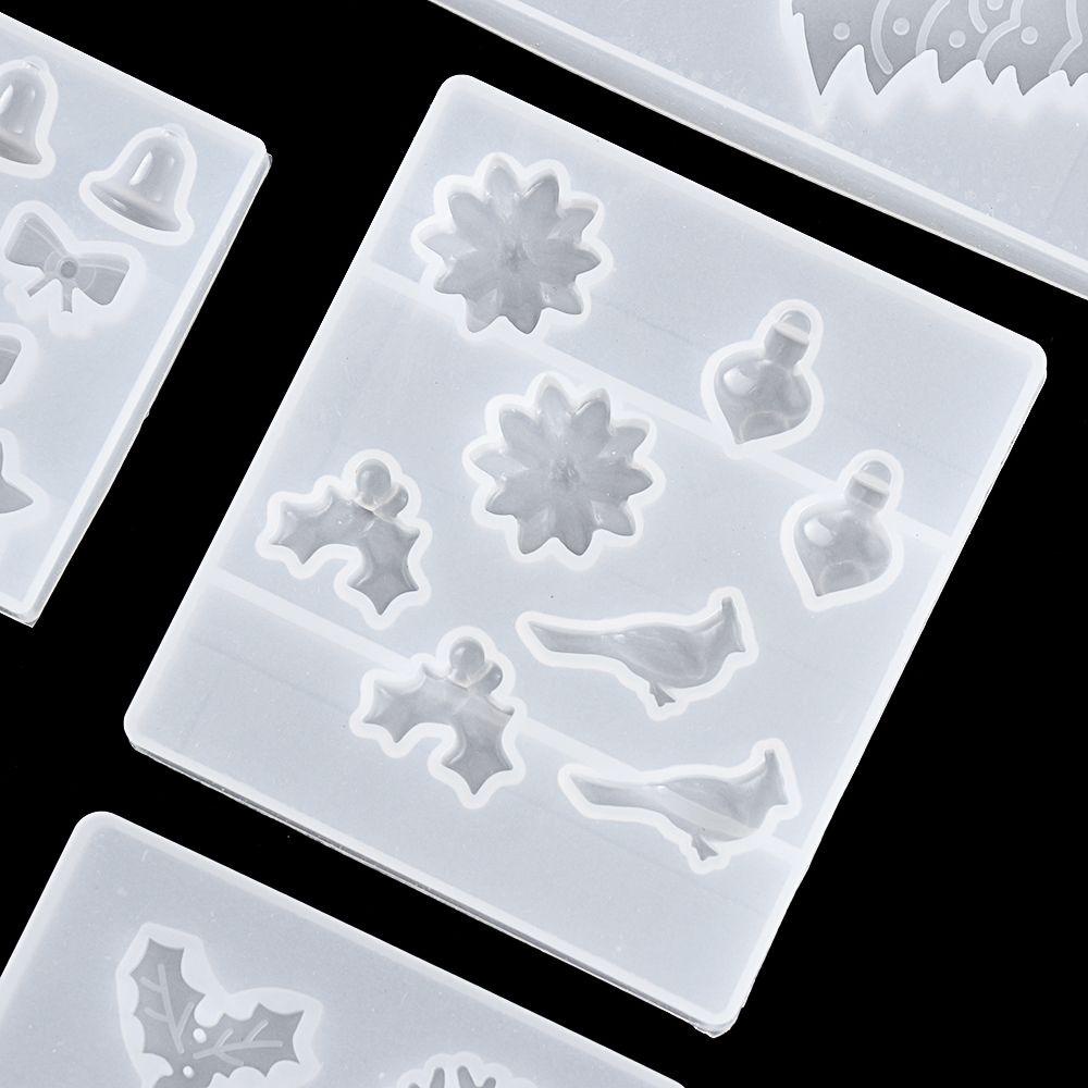 Khuôn Silicone Làm Trang Sức Treo Cây Thông Giáng Sinh