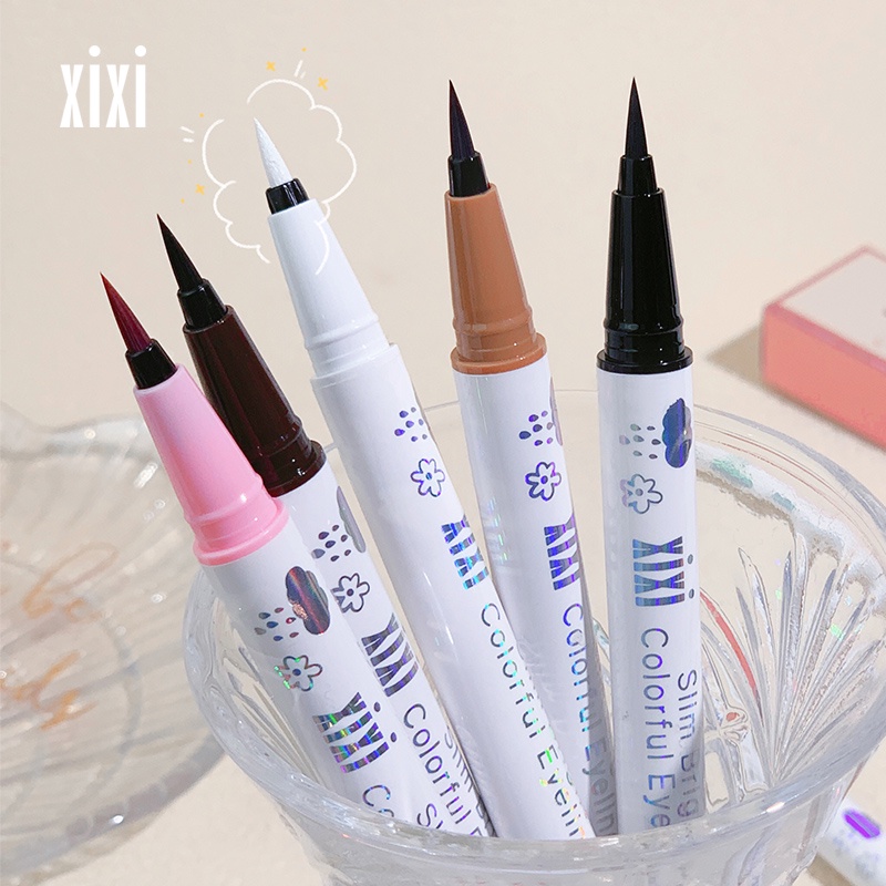 Bút Kẻ Mắt Nước Xixi Màu Đen/Nâu Sành Điệu Lâu Trôi Chống Thấm Nước NO.261A