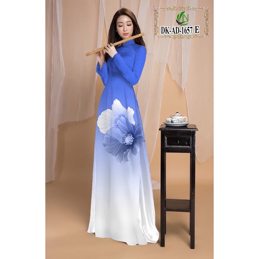 Vải áo dài Ombre