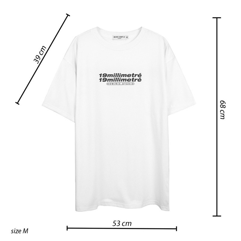 Áo phông thun tay lỡ form rộng 19MM V2 ulzzang (ẢNH THẬT)