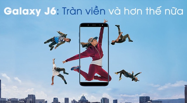 Điện Thoại Samsung Galaxy J6. Máy cũ chính hãng đẹp 90%.