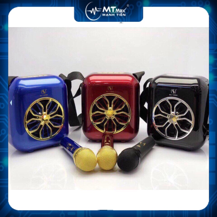 MT MAX  Loa bluetooth xách tay Ys A20 phát nhạc zing, youtube - hát karaoke kèm micro không dây - kiểu dáng đ
