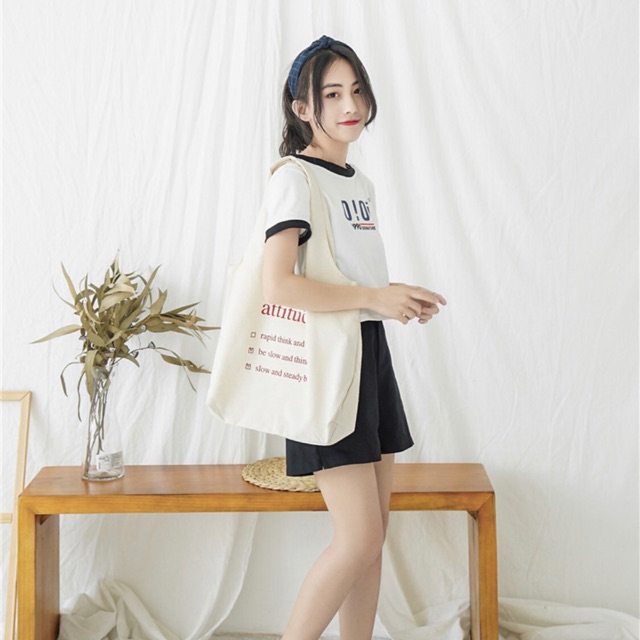 Túi vải tote Attitude B5