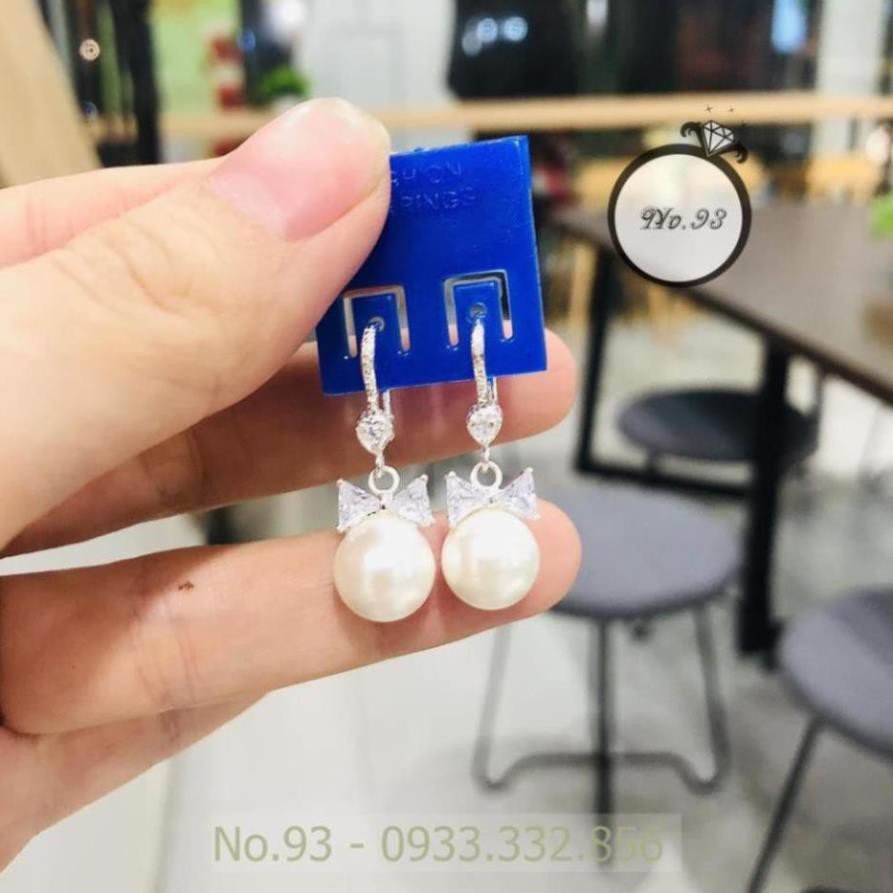 (RẺ VÔ ĐỊCH) BÔNG TAI BẠC DÁNG DÀI CHO NỮ TRANG SỨC CAO CẤP NO.93 HOA TAI ht305 ht306