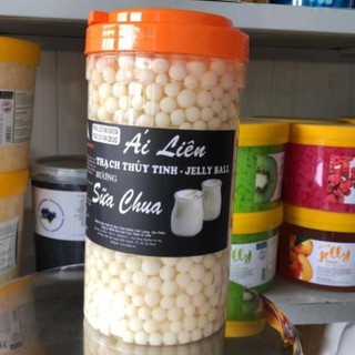 Thạch thuỷ tinh yogurt ái liên