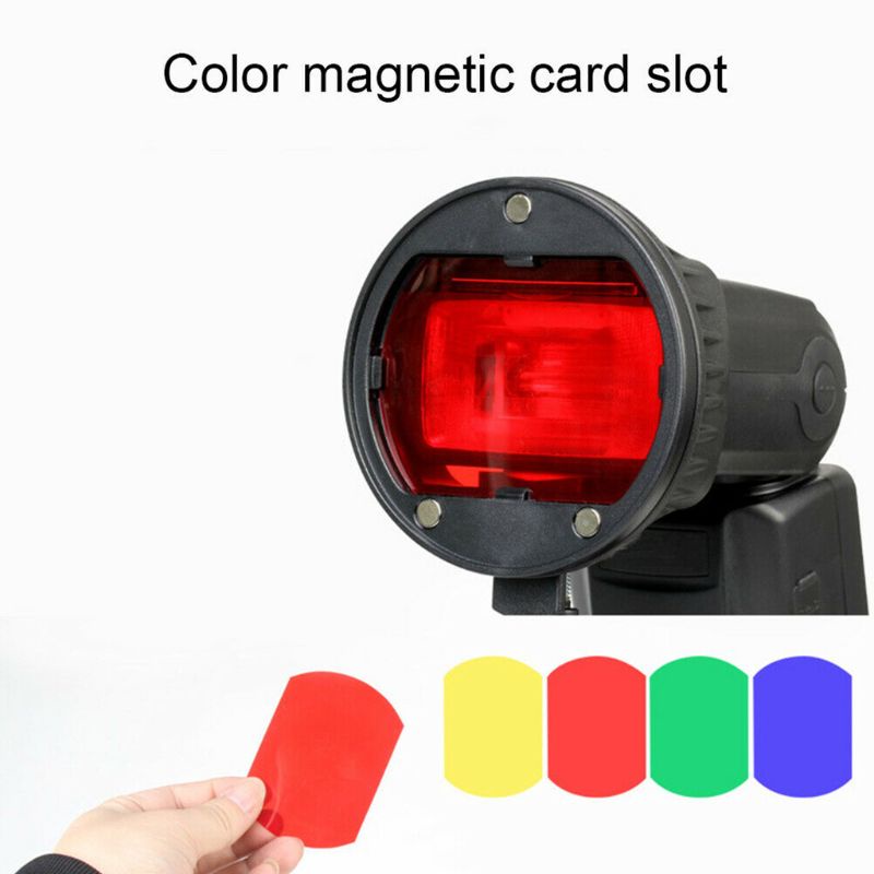 Lưới Tổ Ong Tản Nhiệt Đèn Flash zzz Kèm Bộ Lọc Gel Chuyên Dụng Chất Lượng Cao