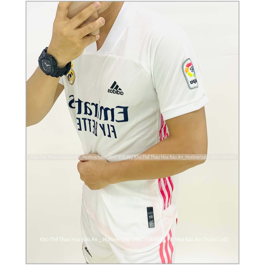 🔥Giá hủy diệt🔥Bộ Quần Áo Đá Banh Real Madrid Cao Cấp 20201/ Freeship/ Áo Đấu CLB Real Madrid cao cấp mùa 2020/2021