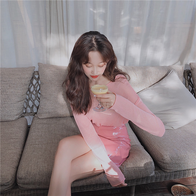 Chân váy IELGY da PU dáng chữ A lưng cao thời trang cho nữ