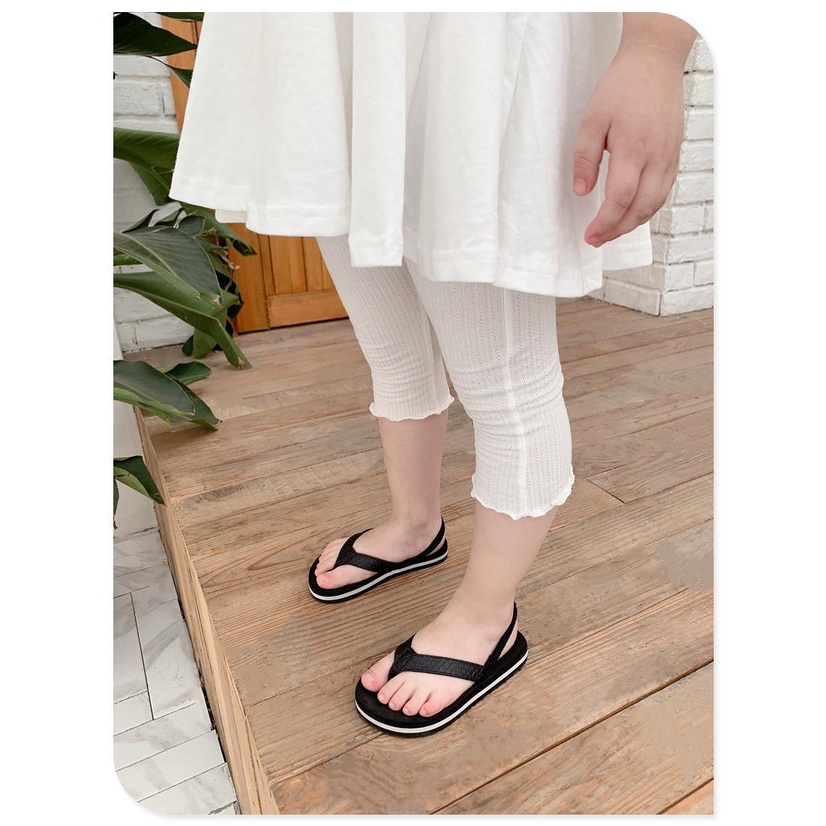 Quần Legging Lửng 7 Tấc Dáng Ôm Thời Trang Mùa Hè Mới Dành Cho Bé Gái