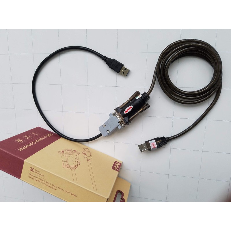 Dây cáp RS232 Unitek 2 đầu USB | Dây chỉnh vang số BFaudio 306D+ | Cáp kết nối vang số RS232 Unitek | Cáp chỉnh vang số