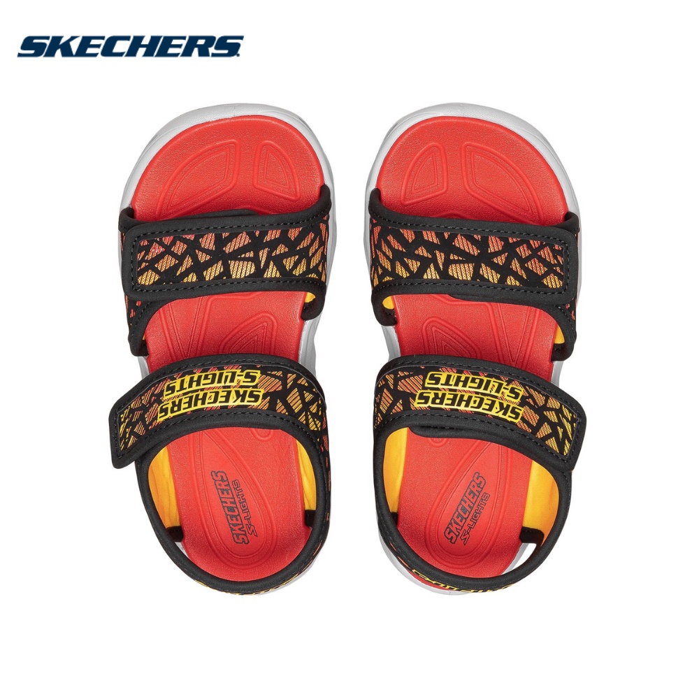 Giày sandal bé trai Skechers Hypno-Splash - 402003L-BKRD