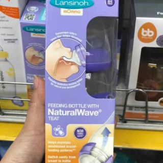 Bình sữa Lansinoh 160ml và 240ml