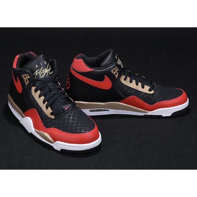 Giày chính hãng Nike Flight Legacy Black Red Gold DD8493-091