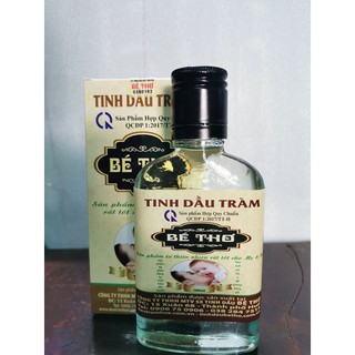 Tinh dầu tràm nguyên chất đặc biệt Bé Thơ Huế 100ml - Chính hãng có tem chống giả của Công ty TNHH MTV Bé Thơ