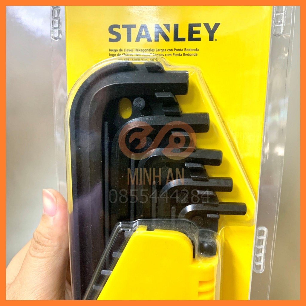[Chính Hãng] Bộ lục giác 12 chi tiết hệ in 1/16&quot; - 3/8&quot; Stanley 69-257