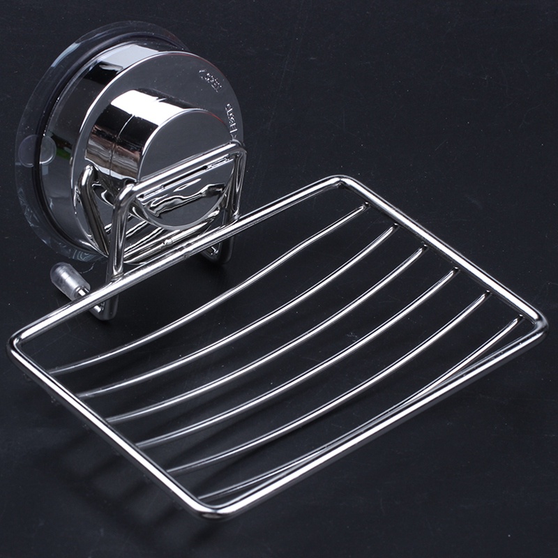Giá Đỡ Xà Phòng Bằng Thép Không Gỉ Có Giác Hút Chân Không Siêu Mạnh