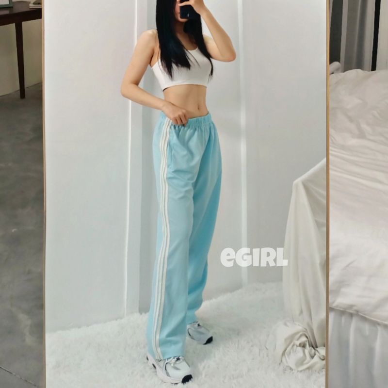 Quần thể thao nữ 3 sọc full 8 màu mặc hè - thu | BigBuy360 - bigbuy360.vn