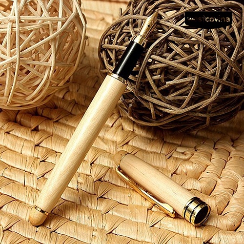 [Hot]✍Bút Máy Bằng Gỗ Dùng Làm Quà Tặng Sinh Nhật/Giáng Sinh