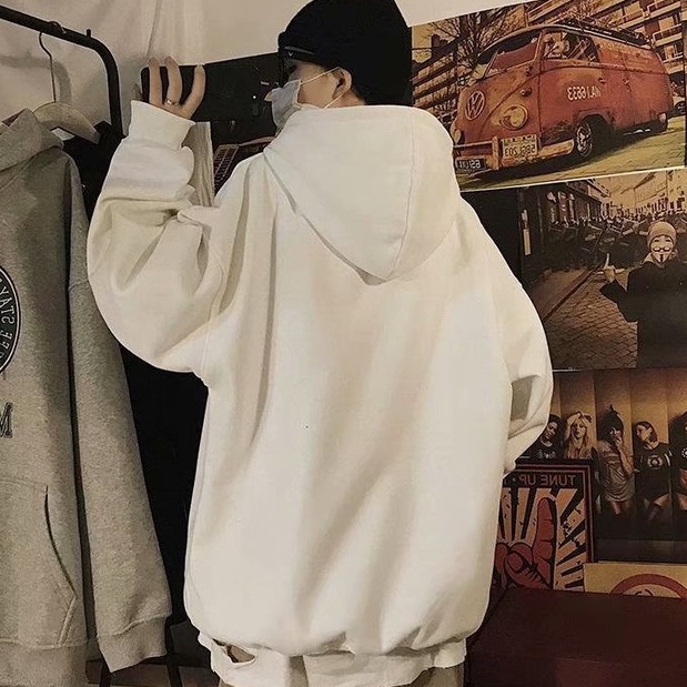 Áo hoodie thiết kế dáng rộng thời trang dành cho nam 2021