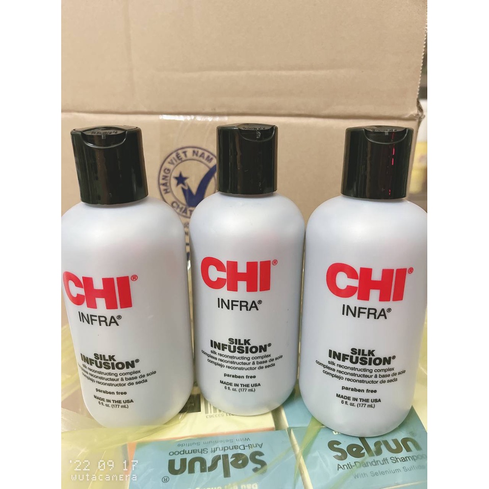Tinh Dầu Dưỡng Tóc CHI Silk Infusion 177ml
